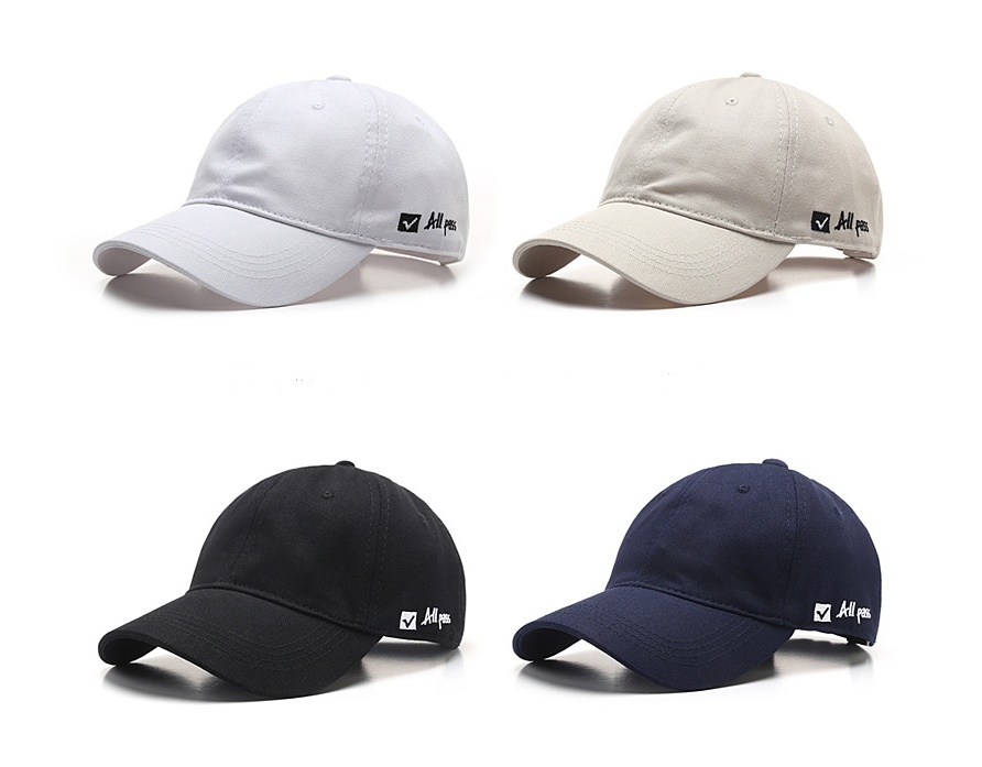 Soft top cap with side letter embroidery - Image 6