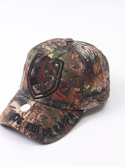 Letter Embroidery Graffiti Baseball Cap Unisex Street