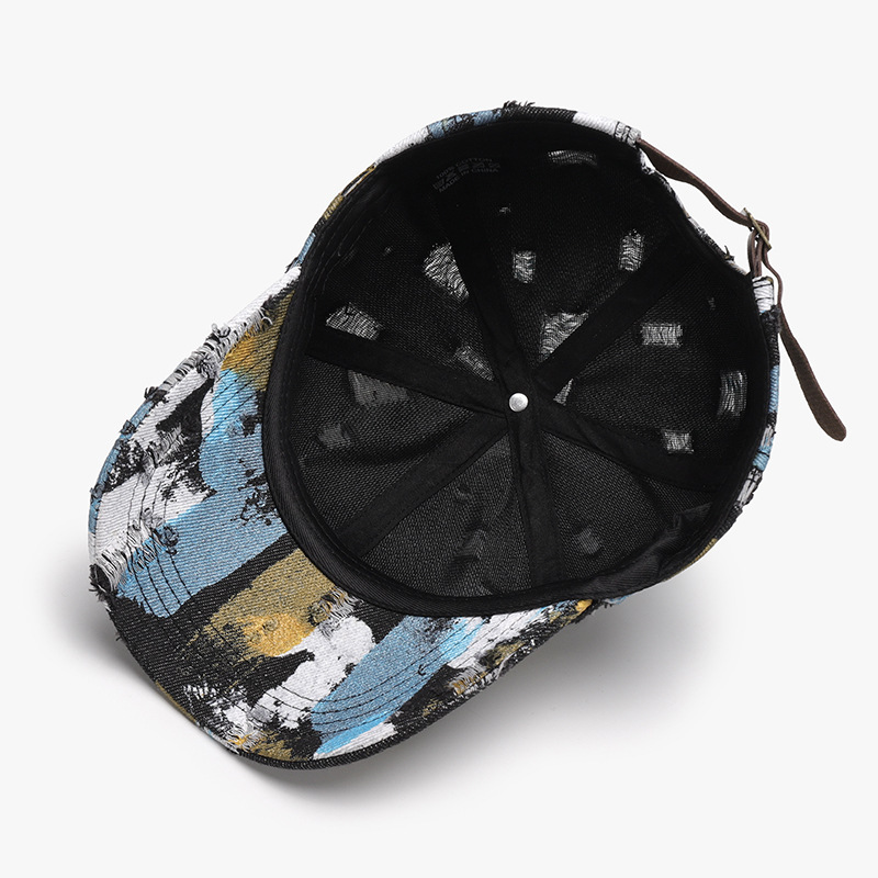 Men's Outdoor Travel Individual Breathable Soft Top Baseball Cap - Image 8