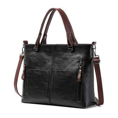Retro Large-capacity Handbags Simple Crossbody Shoulder Bags For Women - Image 7