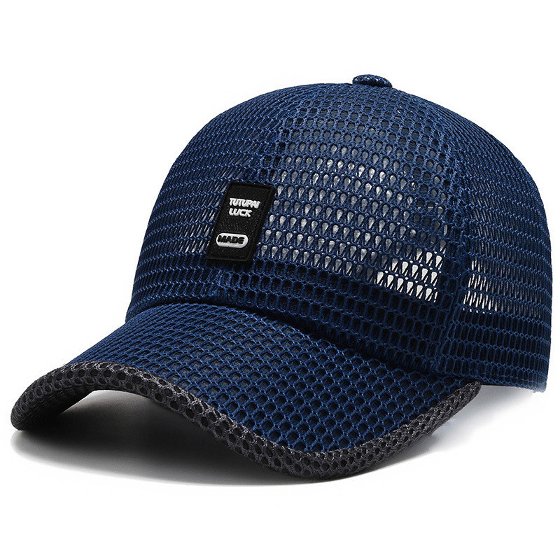 Big Eaves Summer Men's Outdoor Sunshade Sports Quick-drying Breathable Baseball Cap - Image 3