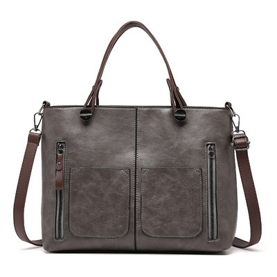 Retro Large-capacity Handbags Simple Crossbody Shoulder Bags For Women - Image 5