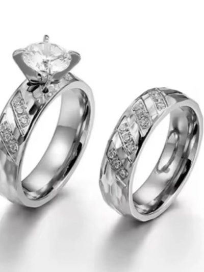 Platinum Solitaire Duo Stack