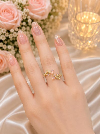 Blossom Vine Princess Ring